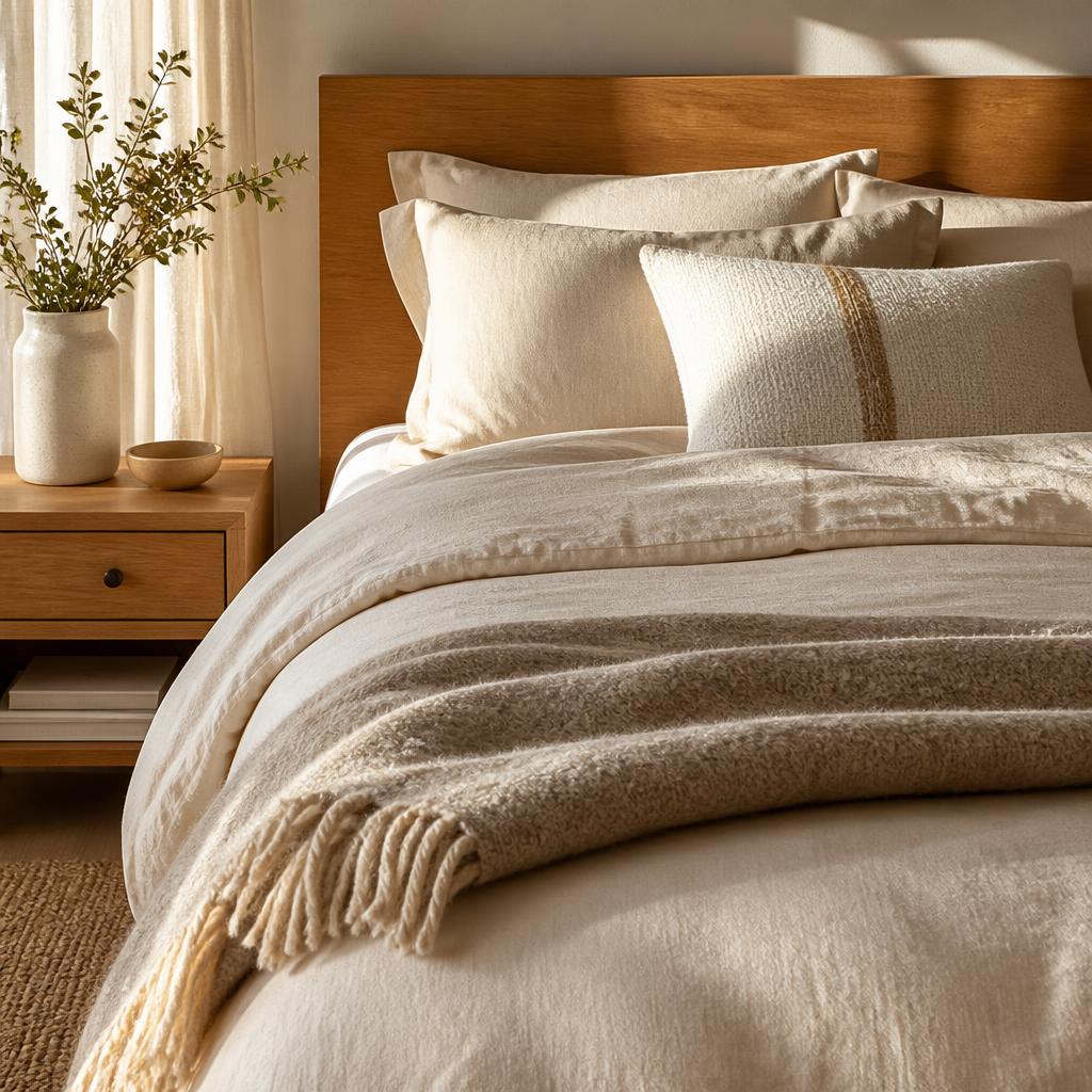 Slaapkamer met Beka boxspring